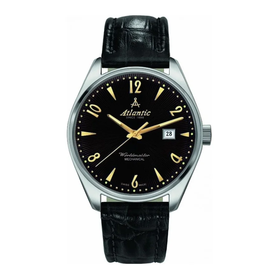 Atlantic, Inox/piele, Negru