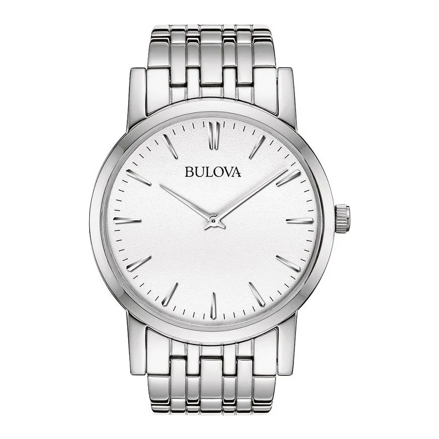Bulova 96A115 Quartz Argintiu