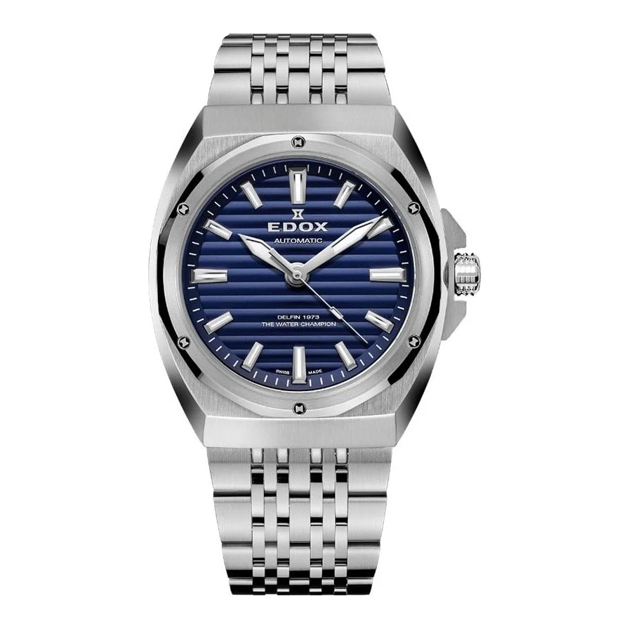 Edox 80142 3M BUIN Automatic Argintiu