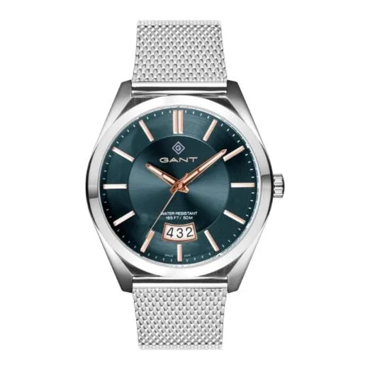 GANT, Stanton, G143003, curea din otel inoxidabil, 44 mm