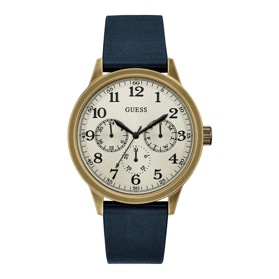 Guess analog cu functii multiple Boulder, Bleumarin