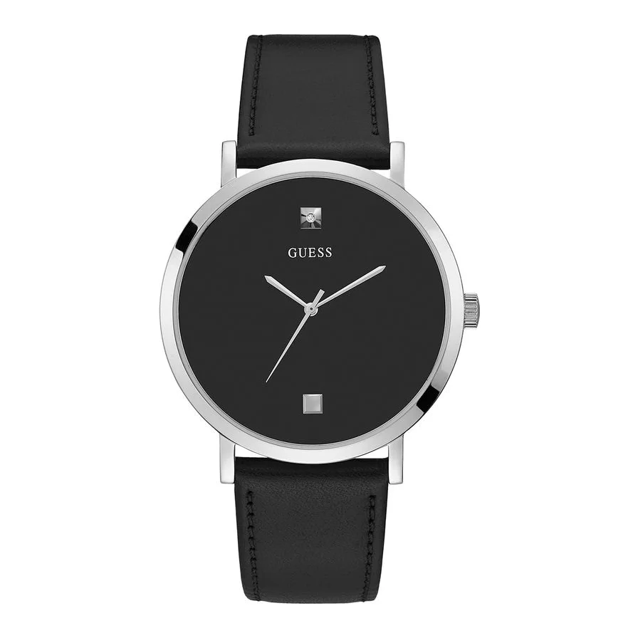 Guess decorat cu un diamant, Negru