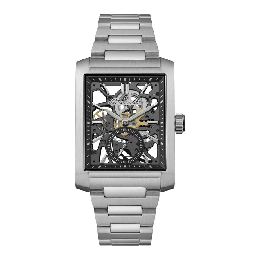 INGERSOLL I17001 clasic din otel cu design skeleton