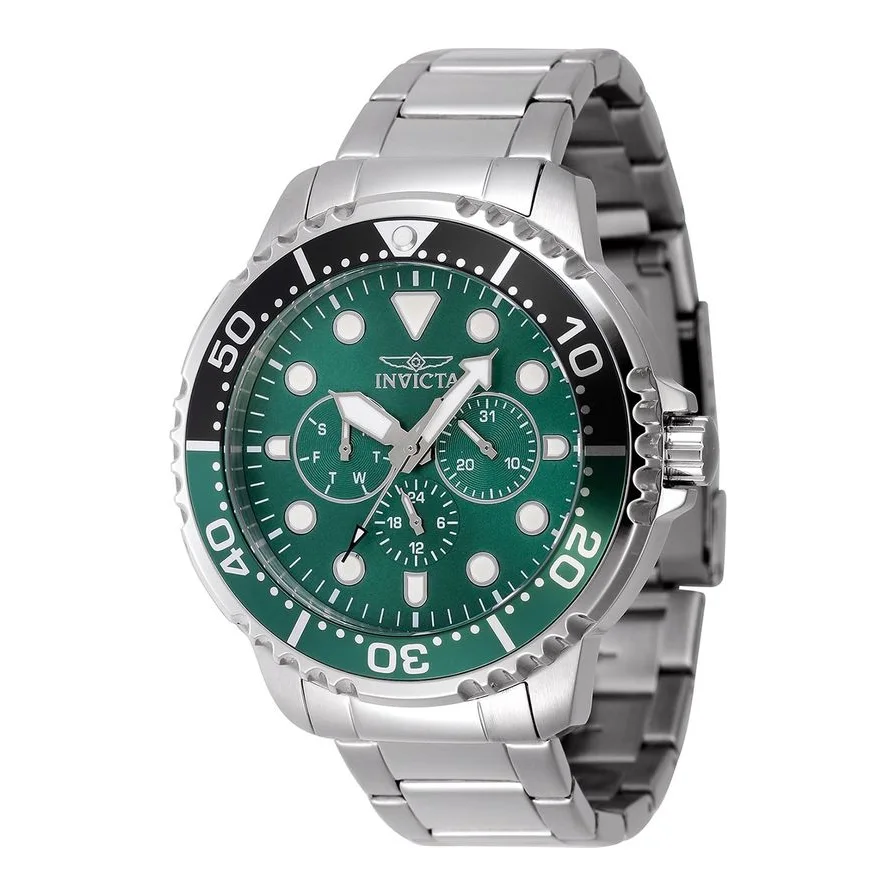 Invicta analog Pro Diver, Argintiu