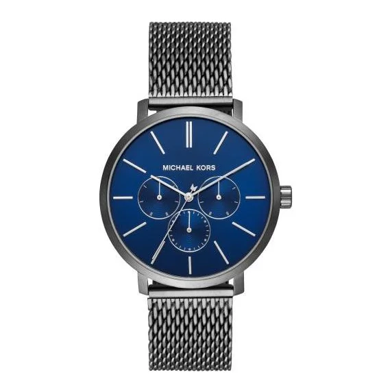Michael Kors, Otel, Quartz, Albastru/Gri