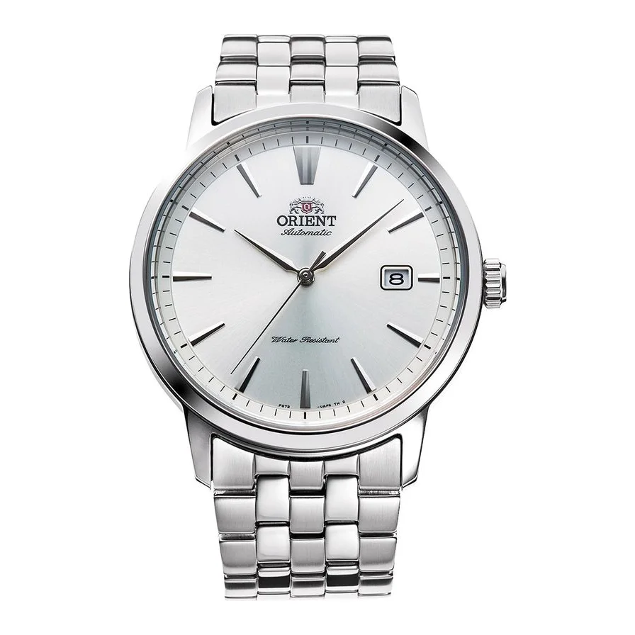 ORIENT automatic cu bratara metalica, Argintiu