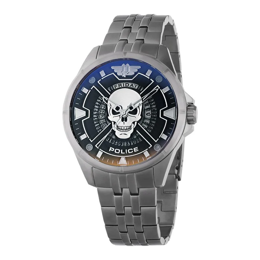 Police PEWJH0005404, Quartz, 45mm, 3ATM