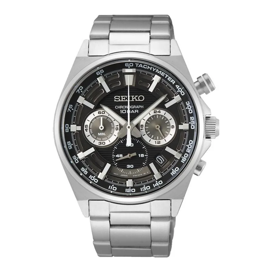 Seiko SSB397P1 Quartz Argintiu