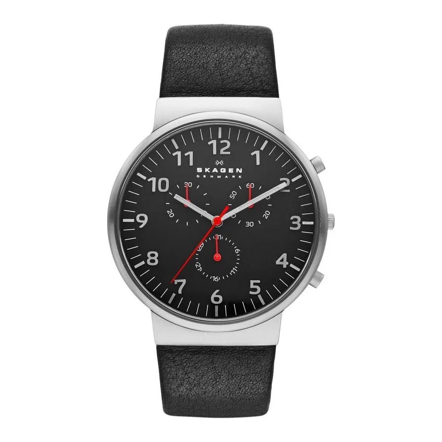 Skagen Ceas cronograf negru
