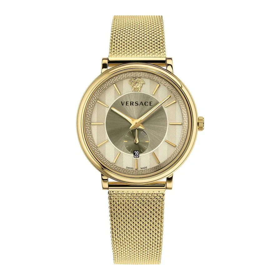 Versace VBQ070017, Quartz, 42mm, 5ATM