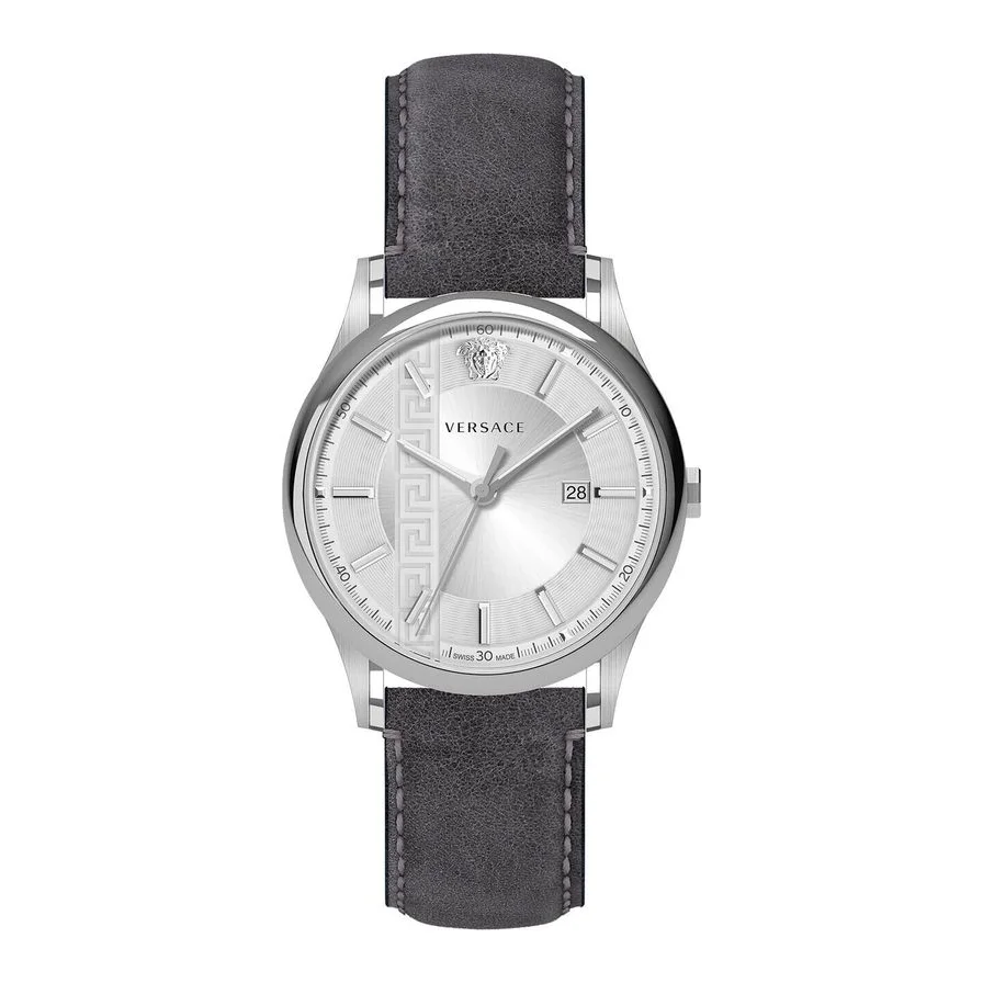 Versace VE4A00120, Quartz, 44mm, 5ATM, Argintiu