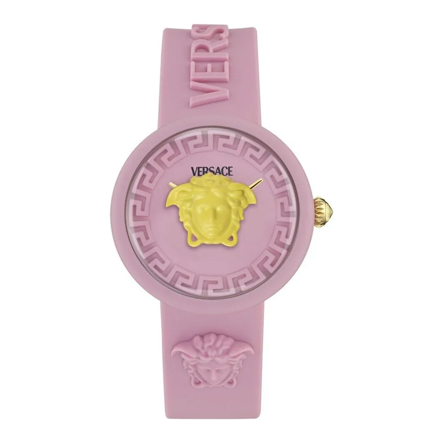 Versace VE9200325, roz, mecanism Seiko, 11mm, curea din piele